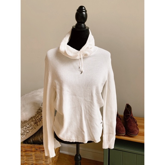 Ralph Lauren Sweaters - Ralph Lauren • POLO • Cable Knit Funnel Neck